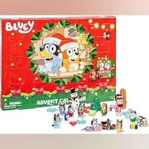 NEW Bluey Christmas Swim Advent Calendar 24 Gifts / Pieces